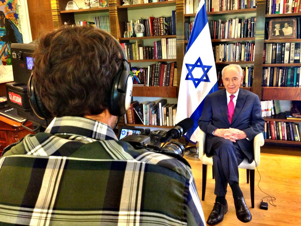 וידאו הד בצילומים עם נשיא המדינה לשעבר, שמעון פרס ז"ל. אודות וידאו הד